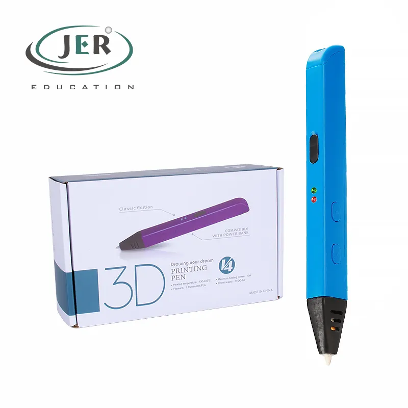 Penna 3d con 3 colori 3m filamento giocattoli educativi penna stampa 3d stampa professionale all'ingrosso automatico 184*31*46mm circa 70
