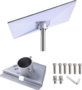 Starlink Gen3 gắn Kit-bạc gói <span class=keywords><strong>Roof</strong></span> Mount kim loại tam giác cơ sở ống nối - Product Image 1