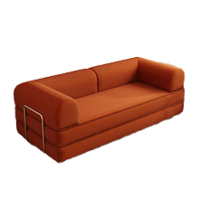 Hiện đại chuyển đổi có thể ngả nén chân không <span class=keywords><strong>sofa</strong></span> vải to sợi vải kim loại khung <span class=keywords><strong>sofa</strong></span> giường cố định Vuông cắt phòng khách <span class=keywords><strong>sofa</strong></span> - Product Image 2