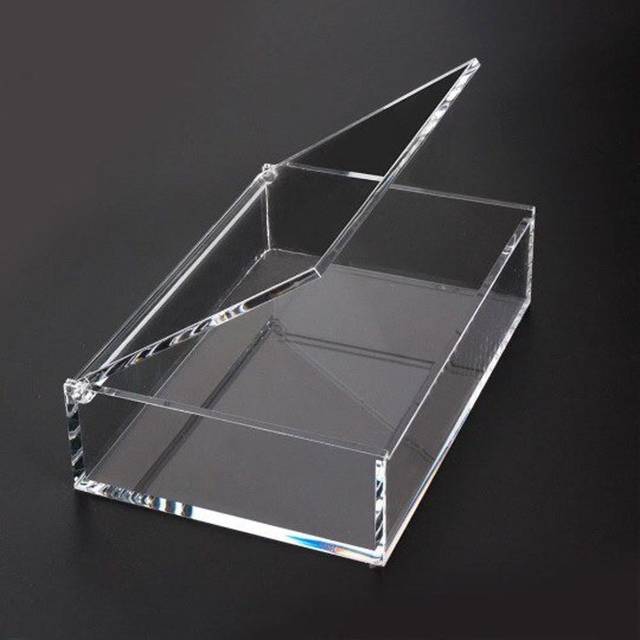 High Quality Custom Size Transparent Acrylic case With Lid Perspex Display Box