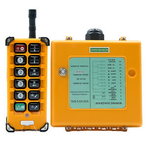 F23-A++ Quality Assurance 8 Channel Single Speed Electric Crawler Crane <b>Wireless</b> Industrial Remote <b>Control</b> - Product Image 1