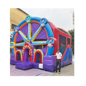 <span class=keywords><strong>2019</strong></span> Rueda de la fortuna <span class=keywords><strong>castillo</strong></span> hinchable inflable <span class=keywords><strong>Casa</strong></span> de rebote inflable a la venta - Product Image 1