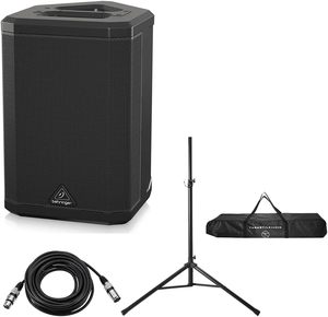 Sistema de PA Portátil Todo en Uno <span class=keywords><strong>Behringer</strong></span> B1X de 250W para <span class=keywords><strong>Altavoz</strong></span>, 19.9x14.9x12.9 Pulgadas, Paquete con Soporte para <span class=keywords><strong>Altavoz</strong></span> y Micrófono XLR de 25' - Product Image 5