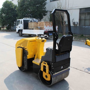 Pequeña rueda de acero de asfalto de hidráulica completa césped trench paseo en <span class=keywords><strong>rodillo</strong></span> <span class=keywords><strong>compactador</strong></span> de venta - Product Image 3