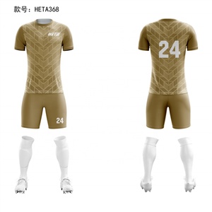 Uniformes de Fútbol Personalizados para Clubes Escolares, Camisetas de Fútbol Transpirables, Pantalones Cortos, Conjunto de Camiseta y Pantalones Cortos de Fútbol Sublimados - Product Image 3
