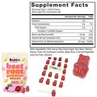 Gummies de Betterave en Vrac – Complément Naturel à Base d'Extrait de Betterave – Vente Directe Usine – OEM ODM Marque Privée