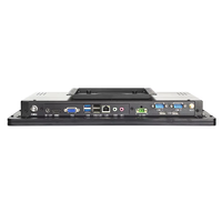 PC industriel tout-en-un à écran tactile de 15,6 18,5 21,5 pouces, IP65, PCAP, sans ventilateur, J6412 I5 I7, Linux, ordinateur Windows