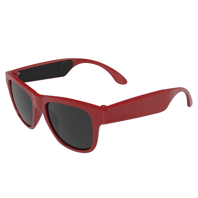 Bone Conduction Smart Glasses with Bluetooth CSR Chip Long Standby Time Audio Wireless Sunglasses for Wen