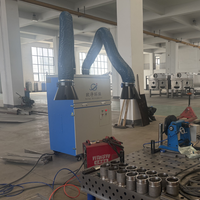 Nuevo Purificador de Aire Industrial Móvil, Colector de Polvo y Humo, Extractor de Humo de Soldadura, para Corte Láser/Plasma/Robots de Soldadura, Filtro 99.9%