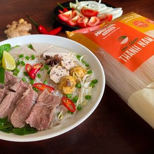 Non-glutinous Rice Flour Viet Nam Nadisa Fresh Food <b>Thin</b> Dried Rice Noodles High Quality Pure Rice Noodles 24 Months <b>Shelf</b> Life - Product Image 5