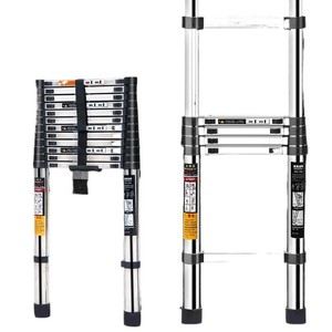 Hợp kim nhôm dày có thể gập lại thang đa năng hộ gia đình thang Kính thiên văn - Product Image 5