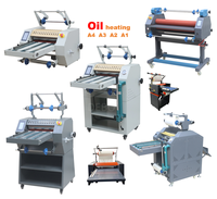 Machine à plastifier double face infrarouge 390 mm, plastifieuse à froid et à chaud A4 A3 pour le plastification de couvertures de livres