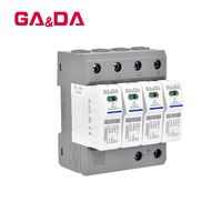 Parafoudre électrique GA&DA 4P 280V CA, dispositif de protection contre les surtensions basse tension spd 40k 80ka 240KA