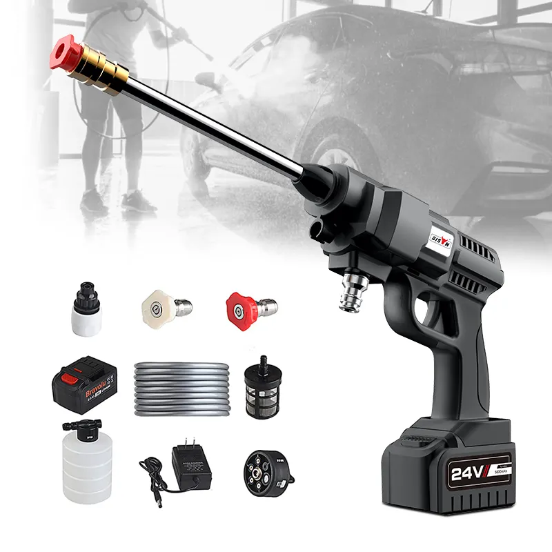 Auto Portable Electric Lavadora De Alta Presion High Pressure Washer Machine Car Wash Gun