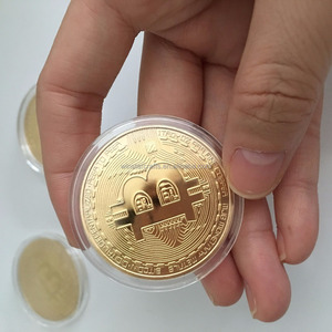 Kỷ niệm chương vàng làm đồng thau chuyên nghiệp bằng sắt hợp kim kẽm đóng dấu mạ bạc thách thức tùy chỉnh <span class=keywords><strong>Bitcoin</strong></span> Coin - Product Image 4