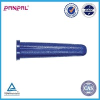 Panpal – Kit d'ancrage à vis en acier manuel 124 pièces, chevilles en plastique autotaraudeuses, foret inclus, personnalisable OEM, multi-usages