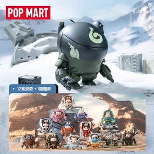 Figurines POPMART Labubu Hengshan Hong Ma K Series, figurines d'anime mecha, boîte mystère avec boîte aveugle surprise - Product Image 6
