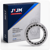 Rodamiento de bolas de contacto angular de sección delgada JYJM OEM 71805C 25x37x7mm 15 grados, componentes de motor de husillo de máquina herramienta de alta velocidad