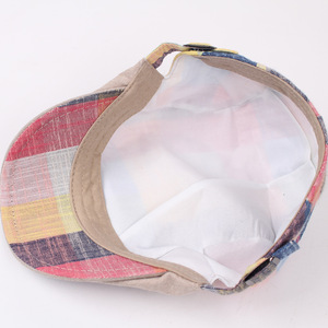 Vente en gros de casquettes de baseball unisexes <span class=keywords><strong>et</strong></span> de chapeaux de soleil décontractés pour printemps <span class=keywords><strong>et</strong></span> été 100% coton respirant chapeaux ajustables bérets pour femmes - Product Image 4