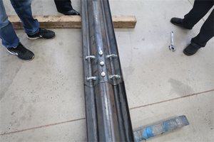 Rouleau de poutre W de garde-corps de route formant la machine - Product Image 4