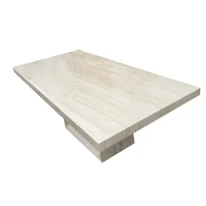 Мебель для столовой на заказ белый мраморный обеденный стол Сидней