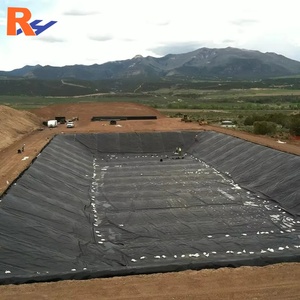 Membrane d'étanchéité HDPE pour bassins d'aquaculture, idéale pour l'élevage de crevettes, anguilles et loches, avec guide d'installation - Product Image 1