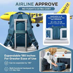 Mochila <span class=keywords><strong>de</strong></span> Negocios Unisex con Compresión al Vacío, Gran Capacidad para Portátil, con Bolsa <span class=keywords><strong>de</strong></span> Vacío No Extraíble - Product Image 3