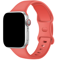 IVANHOE Bracelet en silicone pour IWatch 6 SE 5 4 3 bandes Bracelet de montre doux et respirant pour Apple Watch Band 44mm 40mm 38mm 42mm