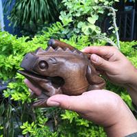 Darker Wood Frog Percussion Musical Instrument Tone Block Wooden Craft Handcraft Percussion Instruments Product
