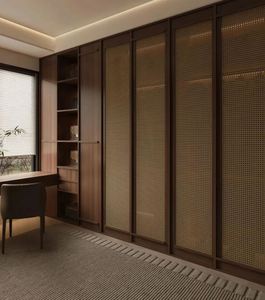 Luxury Modern Foldable Wardrobe Cloakroom Dressing <b>Table</b> Custom Size Furniture High Quality Minimalist for Home Apartment - Product Image 2