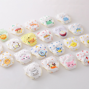 Popok Kasa Bayi Sayap Kartun Korea Popok Tahan Air Popok Katun Celana Belajar Bayi Celana Tarik Cetak Celana Belajar