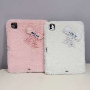 Housse de protection en peluche douce et luxueuse en fourrure de lapin pour tablette Lenovo Tab Xiaoxin Pad Pro 11,5 pouces/<span class=keywords><strong>TB</strong></span> J706F/J706X/<span class=keywords><strong>J716F</strong></span> - Product Image 2