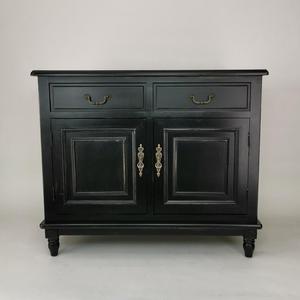 Bedroom Custom Size Solid Wood Console Table 2-drawer 2-door Space-Saving <strong>Sideboard</strong> Modern <strong>Cabinet</strong> <strong>Small</strong> Console <strong>Cabinet</strong> - Product Image 5