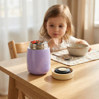 Thermos alimentaire isotherme en acier inoxydable 304 de 650 ml, écologique, maintient les aliments au chaud pendant 12 à 24 heures, idéal pour les enfants à la rentrée scolaire