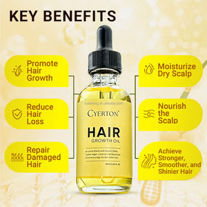 Benutzer definierte pflegende Biotin Natural Herbal Organic Regrowth Rosmarin öl für Haarwuchs produkte Private Label Repair Treatment - Product Image 5