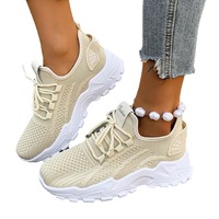 Chaussures de sport décontractées pour femmes, légères et respirantes, confortables et durables, nouvelle collection printemps 2026, vente en gros, dropshipping transfrontalier