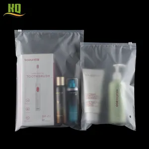 Clear Plastic Clothes Packaging Bags Waterproof Custom Size Self Seal Plastic Pack Transparent Zipper Bags For Clothing