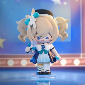 Figura de Acción de Anime de la Serie Chibi de <span class=keywords><strong>Genshin</strong></span> Impact Dress-up Dreams, Resina de PVC, Escala 1/12, 8 cm, Adorno para Bolsa, Figuras para el Hogar - Product Image 3