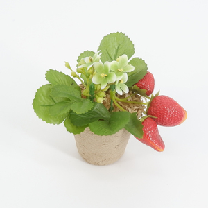 Decorativo <span class=keywords><strong>de</strong></span> frutas <span class=keywords><strong>de</strong></span> fresa <span class=keywords><strong>bonsai</strong></span> se utiliza para la boda, pared <span class=keywords><strong>de</strong></span> flores hogar Decoración <span class=keywords><strong>de</strong></span> la Oficina - Product Image 1