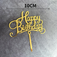 Happy Birthday Tortendekoration Bestseller Acryl Kuchendekoration Tortendeko-Lieferant