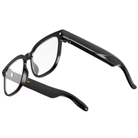 Lunettes intelligentes M02S avec caméra 8MP, traduction en temps réel, appels Bluetooth, lunettes intelligentes IA