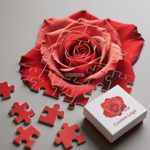 <span class=keywords><strong>Puzzle</strong></span> de <span class=keywords><strong>1000</strong></span> <span class=keywords><strong>pièces</strong></span> de haute qualité personnalisé avec impression de <span class=keywords><strong>fleurs</strong></span> de rose, fabriqué en usine, pour garçons - Product Image 3
