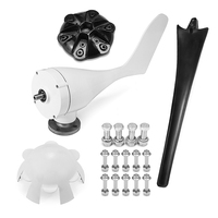 Générateur de turbine éolienne 500W 800W 12V 24V 48V avec contrôleur de Charge MPPT puissance dynamo magnétique énergie libre moulin à vent usage domestique
