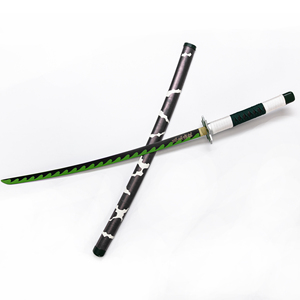 Lame de dessin animé shinazigigawa <span class=keywords><strong>Sanemi</strong></span>, vente en gros, Style japonais, tueur de démons - Product Image 5