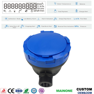 Classe B LoRaWAN m-Bus RS485 <span class=keywords><strong>Pulse</strong></span> IP68 MID Compteur d'eau en plastique à bas prix 1/2 "Compteur d'eau à ultrasons - Product Image 3