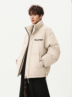 Veste légère de luxe de haute qualité, manteau d'hiver chaud et épais, style homme coupe courte coupe-vent personnalisé