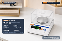 Balance de laboratoire JINGFEI YP-30002F 3000g x 0.01g, balance de comptage rechargeable, fournisseur d'usine OEM