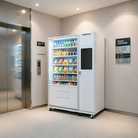 Distributeur automatique de boissons et de collations le plus vendu, distributeur automatique de boissons et de collations OEM/ODM