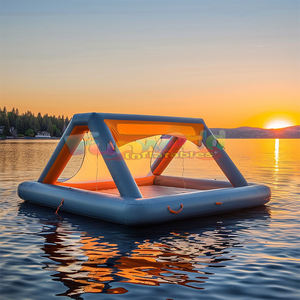 तैराकी सूर्य छाया पानी आउटडोर 6 व्यक्ति सोफे बैठे inflatable डॉक प्लेटफॉर्म पानी लाउंज फ्लोटिंग इंफ्लेटेबल पूल हैममॉक - Product Image 3