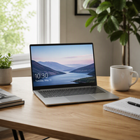 Laptop CHUWI ERBook Air 14 inci 2.2K IPS, AMD Ryzen 7 8745HS 8-Core, 16GB DDR5 512GB SSD, 2* USB-C Wi-Fi 6, Windows 11 Pro